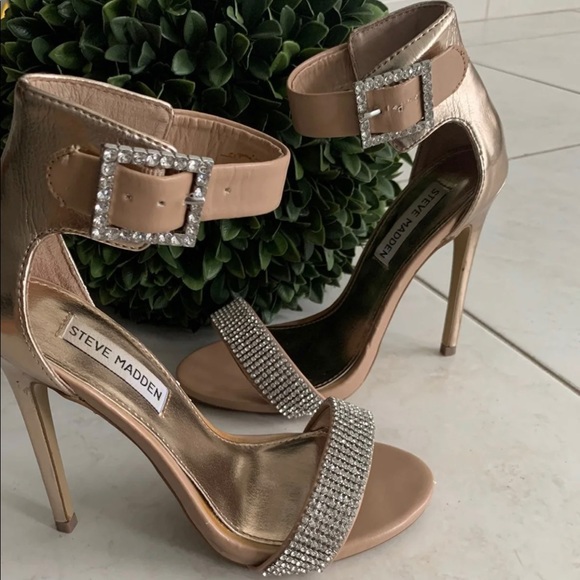 Steven Madden Rhinestone Marlen Heels - Picture 3 of 7